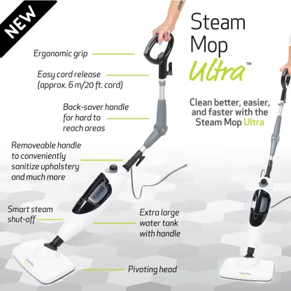 Steam Mop ULTRA Features